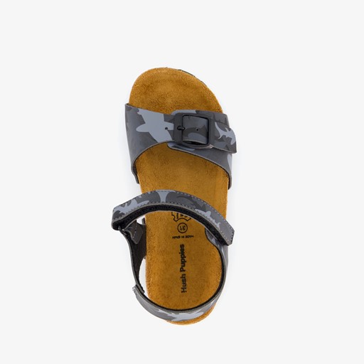 Jongens bio sandalen zwart grijs