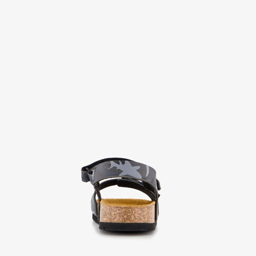 Jongens bio sandalen zwart grijs