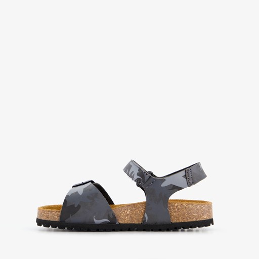 Jongens bio sandalen zwart grijs