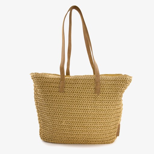 Dames shopper beige