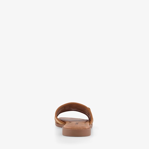 Dames slippers bruin