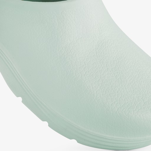 Dames klompen mintgroen