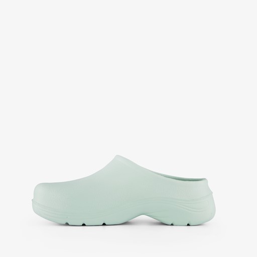 Dames klompen mintgroen