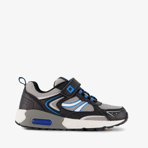 Jongens sneakers met airzool grijs blauw