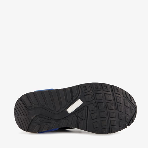 Jongens sneakers met airzool grijs blauw