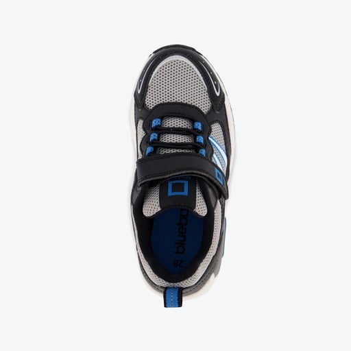 Jongens sneakers met airzool grijs blauw