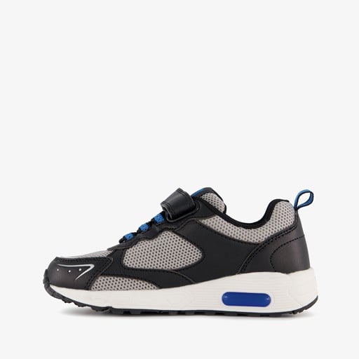 Jongens sneakers met airzool grijs blauw