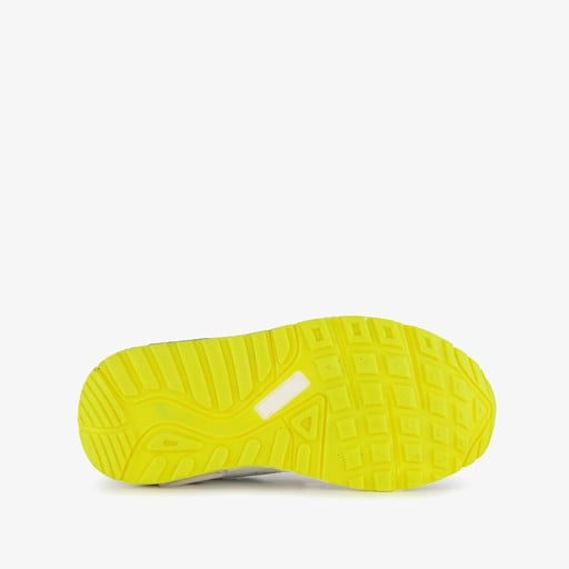 Jongens sneakers met airzool wit grijs