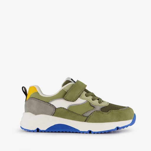 Jongens sneakers groen grijs