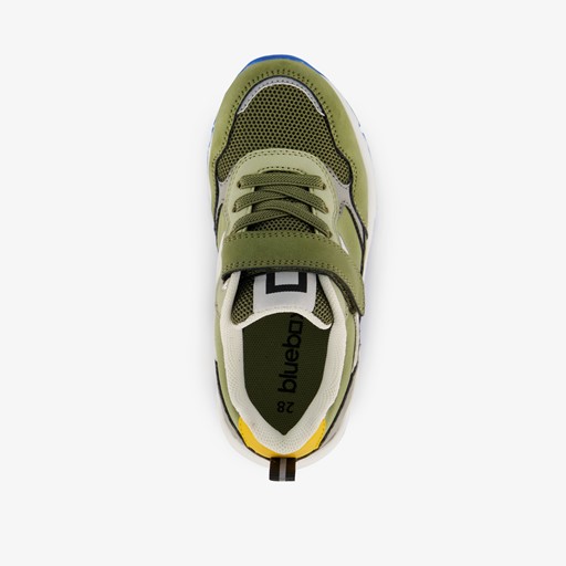 Jongens sneakers groen grijs