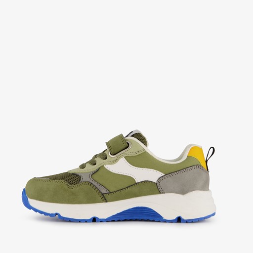 Jongens sneakers groen grijs
