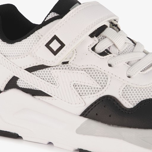 Jongens sneakers wit zwart
