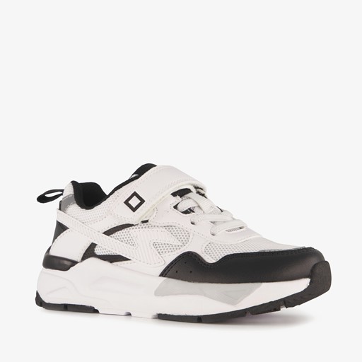 Jongens sneakers wit zwart
