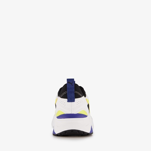 Trinity Lite kinder sneakers wit geel