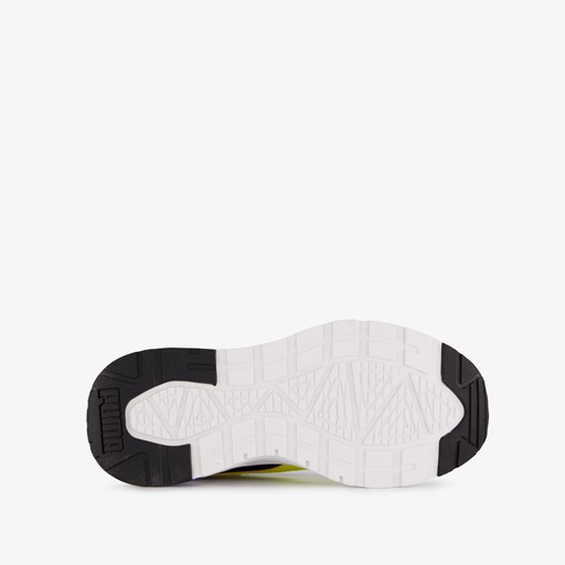 Trinity Lite kinder sneakers wit geel