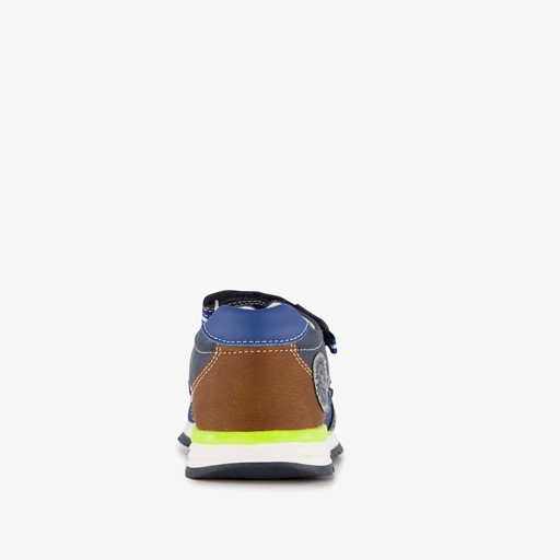 Jongens sandalen blauw bruin