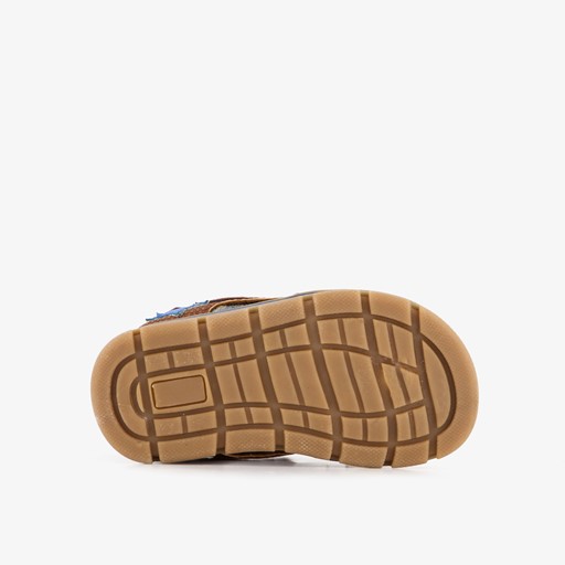 Jongens sandalen met ster bruin