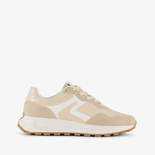 Dames sneakers beige
