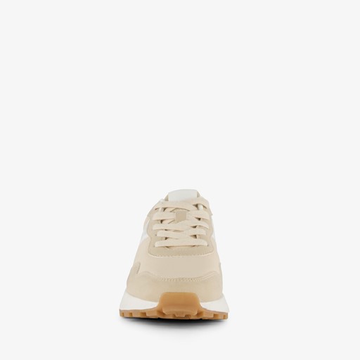 Dames sneakers beige