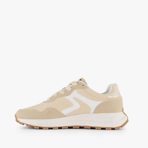 Dames sneakers beige