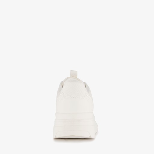 Dames dad sneakers wit