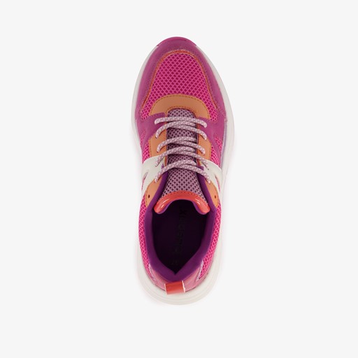 Dames sneakers roze oranje