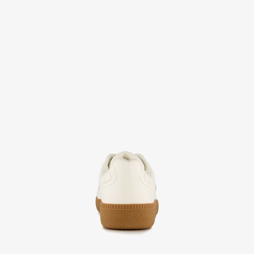 Dames sneakers wit zilver