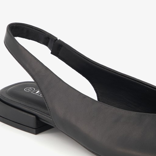 Dame slingbacks zwart