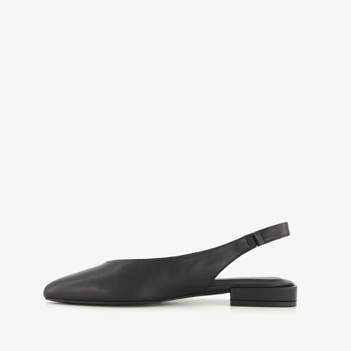 Dame slingbacks zwart