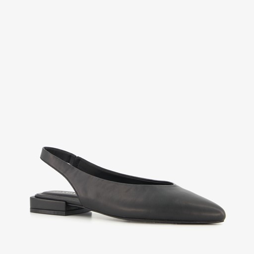 Dame slingbacks zwart