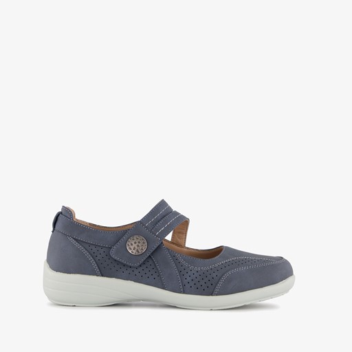 Dames ballerina blauw