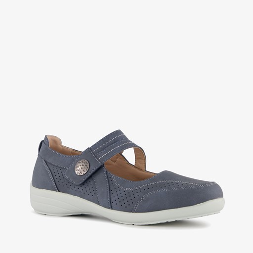 Dames ballerina blauw