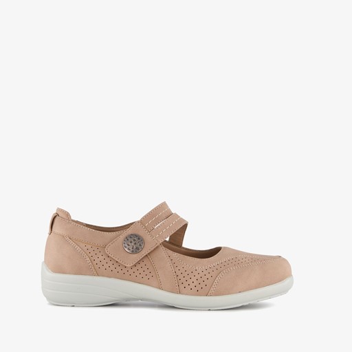 Dames ballerina beige