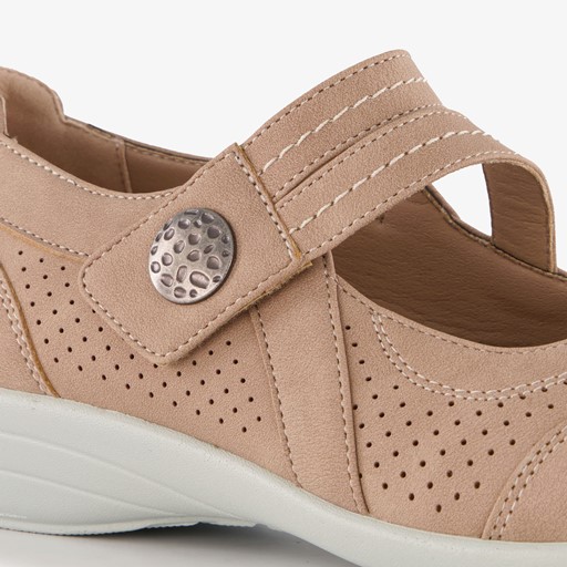 Dames ballerina beige