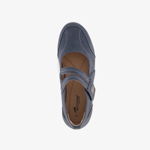 Dames ballerina blauw