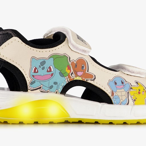 Jongens sandalen met lichtjes geel