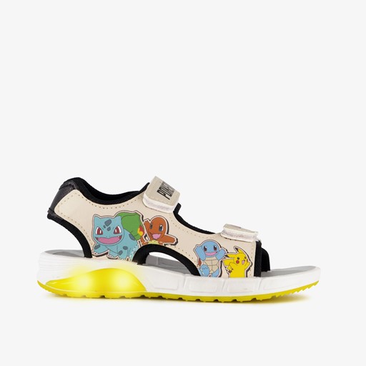 Jongens sandalen met lichtjes geel