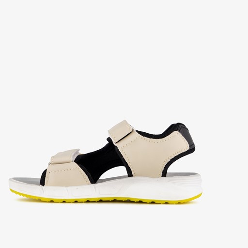 Jongens sandalen met lichtjes geel