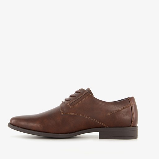 Heren veterschoenen bruin