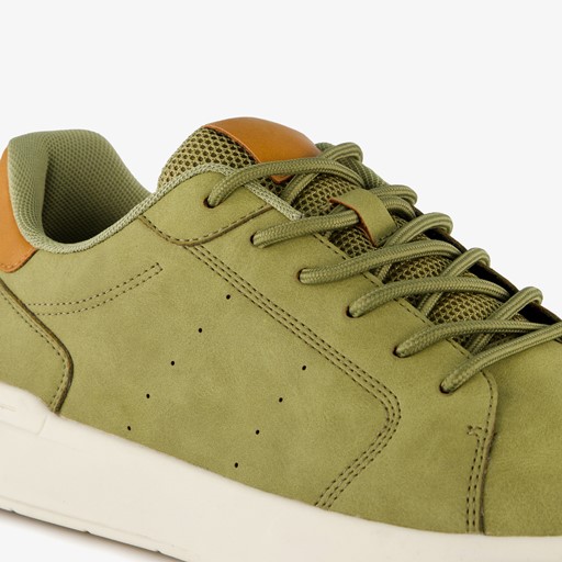 Heren sneakers groen