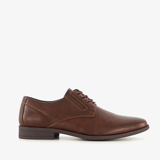 Heren veterschoenen bruin