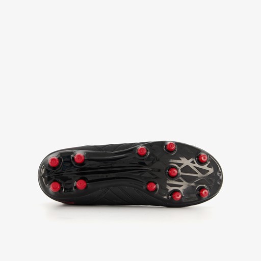 Jongens voetbalschoenen FG zwart rood