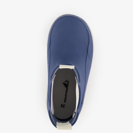 Korte kinder regenlaarzen blauw