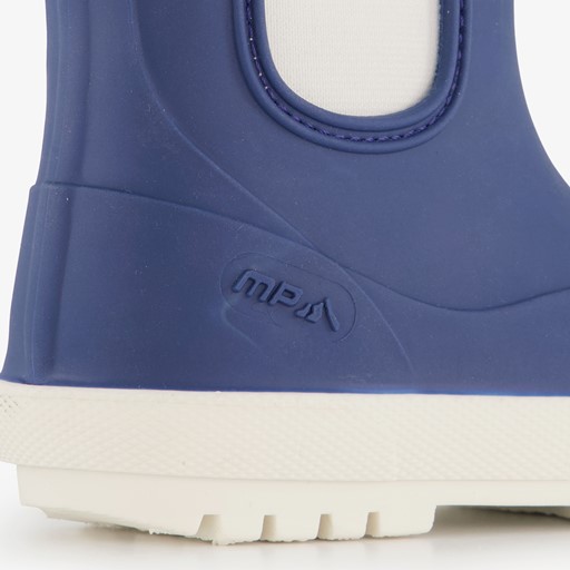 Korte kinder regenlaarzen blauw