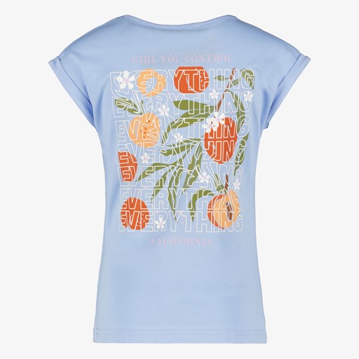 Oversized T-shirt met print - Wit - Dame - 8.00