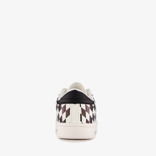 Jongens chessboard sneakers met smiley