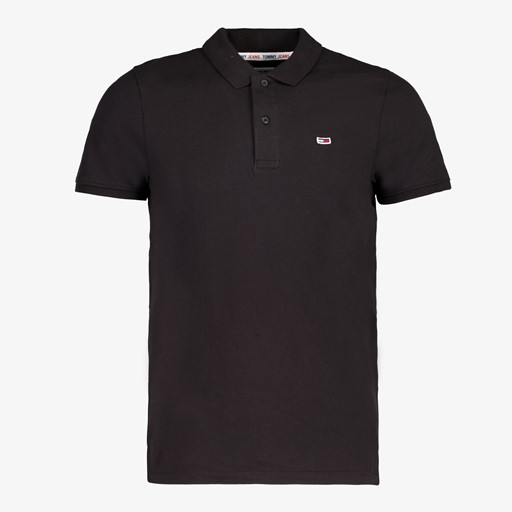 Heren polo zwart