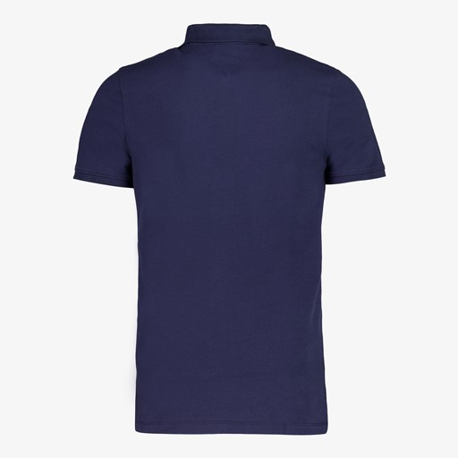 Heren polo blauw