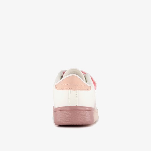 Meisjes sneakers met roze zool