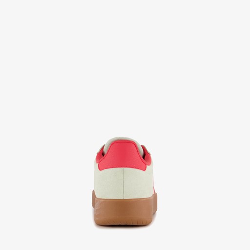 Barreda dames sneakers beige rood